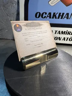 Pirinç Levha Standı ana ürün görseli